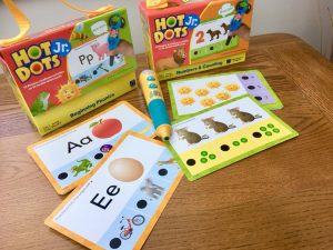 hot dots phonics and number cards