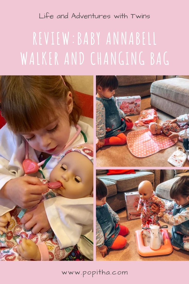 baby annabell walker reviews