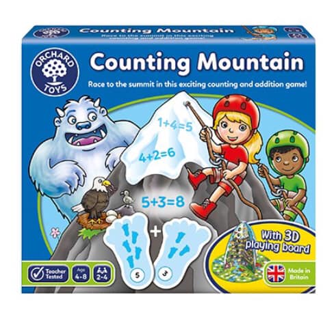 Counting Mountain game from orchard toys