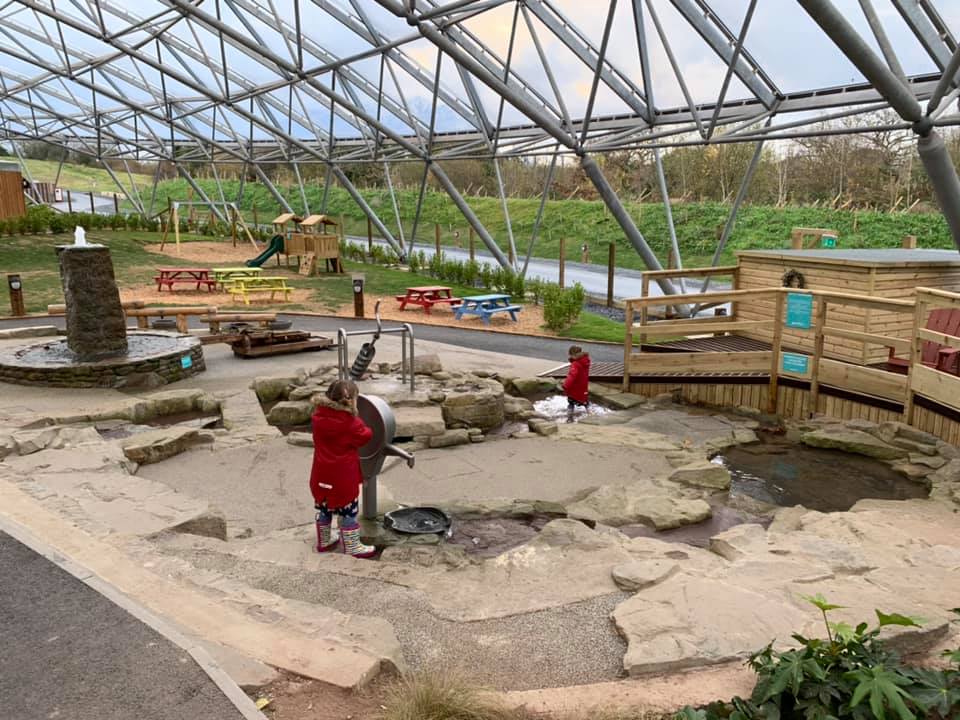 Bluestone Wales Serendome water play area