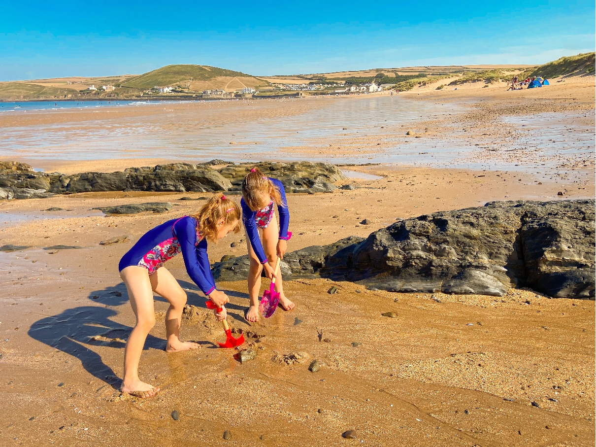 Croyde Bay beach