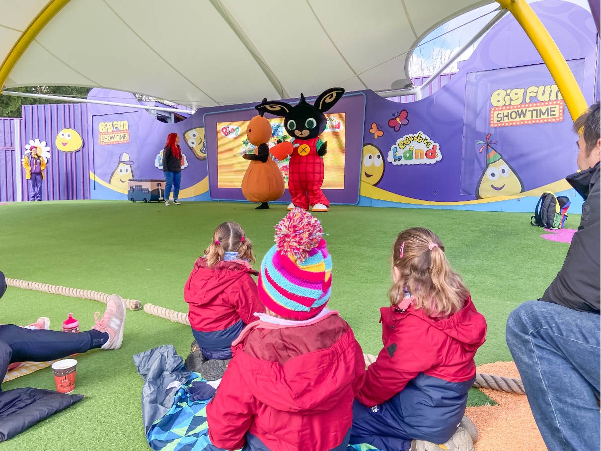 Alton Towers Cbeebies Land Bing show