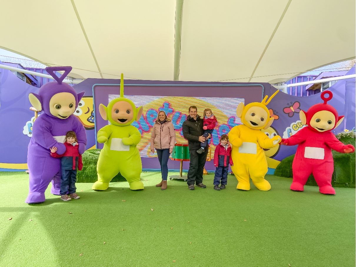 Alton Towers Cbeebies Land Tele tubbies family friendly attraction