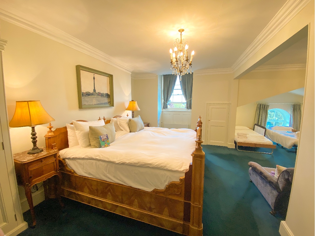 The Ickworth Hotel double bedroom for families