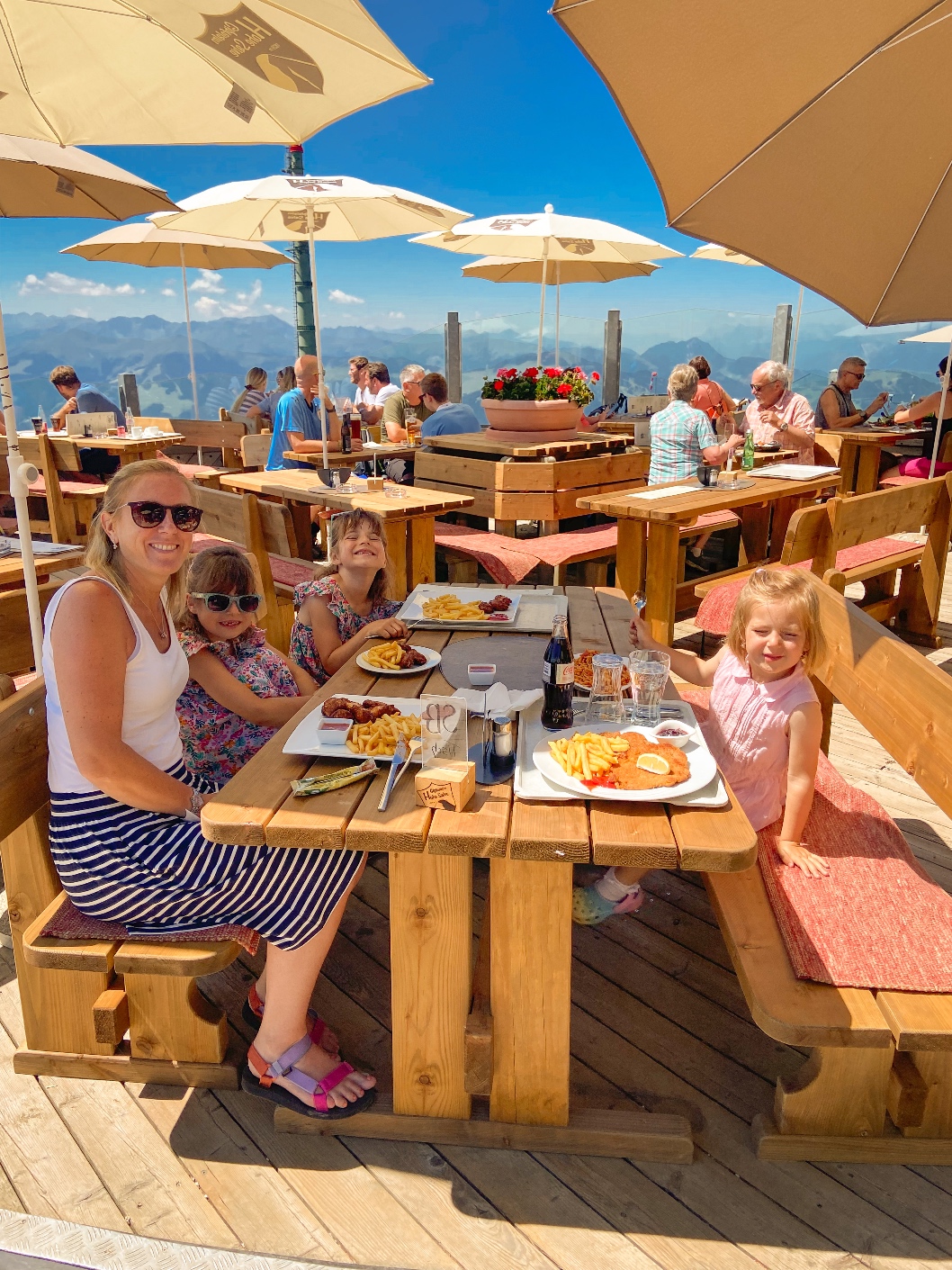 Summer in Austria revolving restaurant