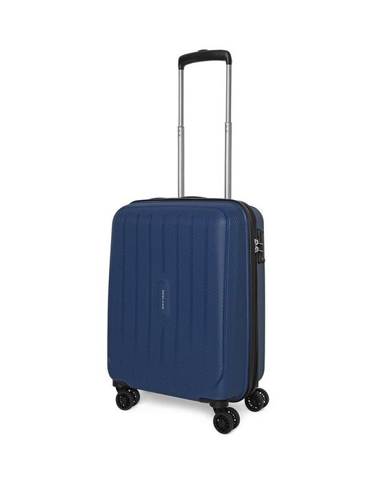 Gifts for travel lovers blue cabin case on wheels