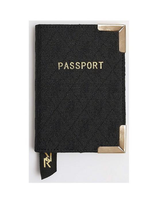 Gifts for travel lovers black passport cover