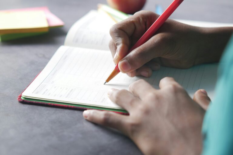 children's handwriting