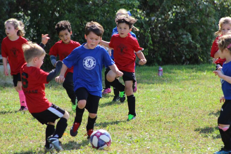 Extracurricular activities like football are great for kids